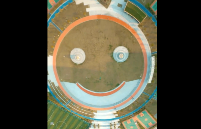 瞰珠海 | 太驚喜！橫琴巨型“笑臉”一笑傾城……